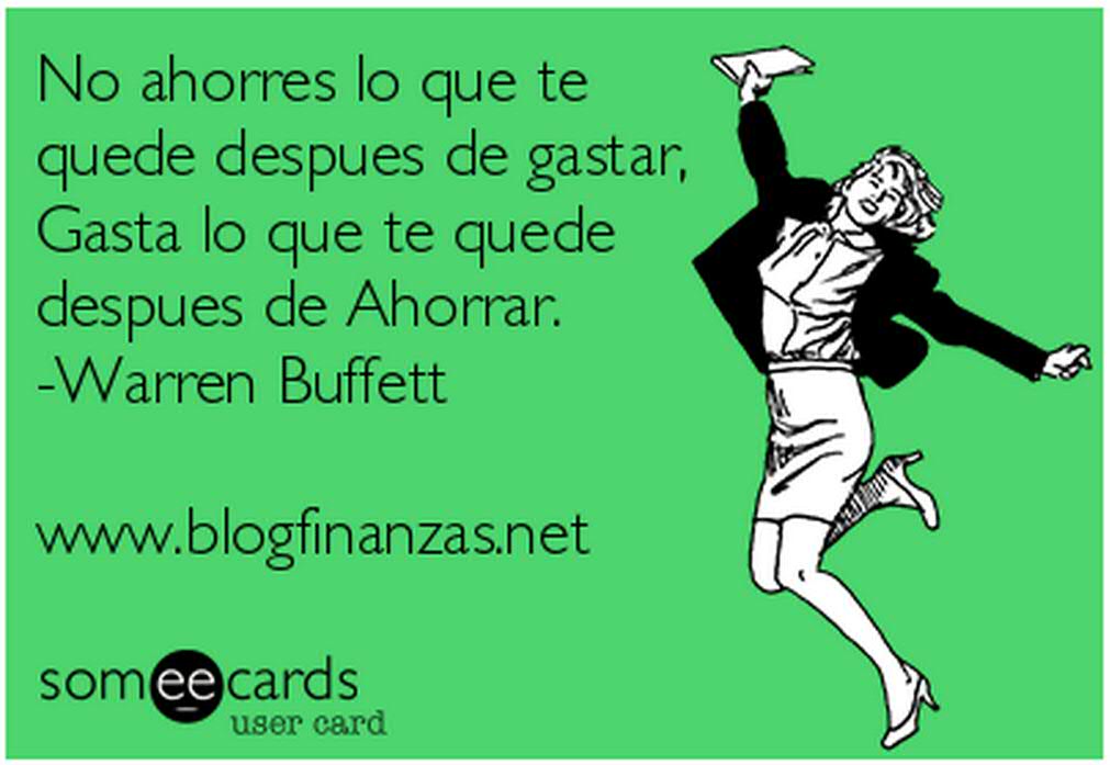 Ahorros - Warren Buffet