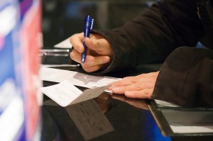 Pagando con Cheques